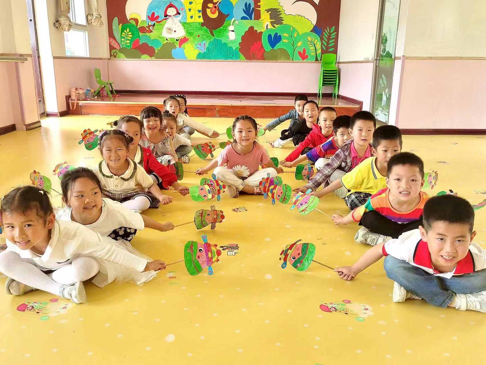 擂鼓镇护驾幼儿园开展端午节系列主题教育活动