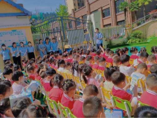 花城幼儿园开展防溺水安全教育