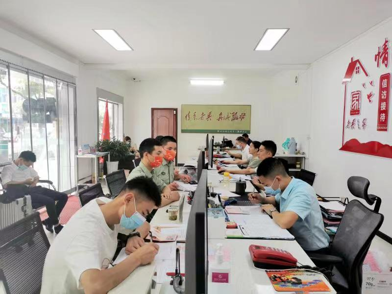县退役军人事务局：用心用情服务 增强退役军人获得感幸福感