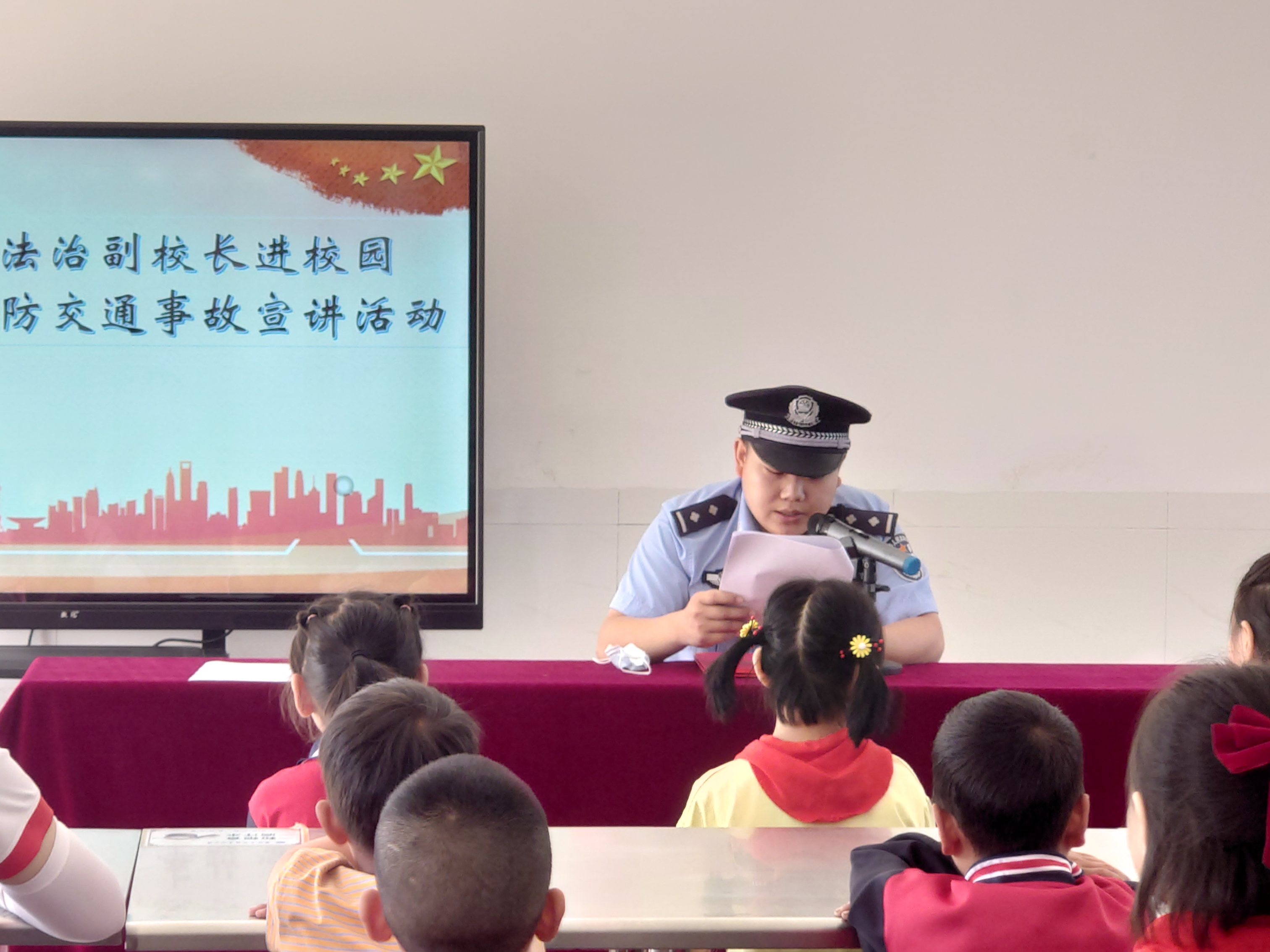 深河乡开展法治副校长送法进校园活动