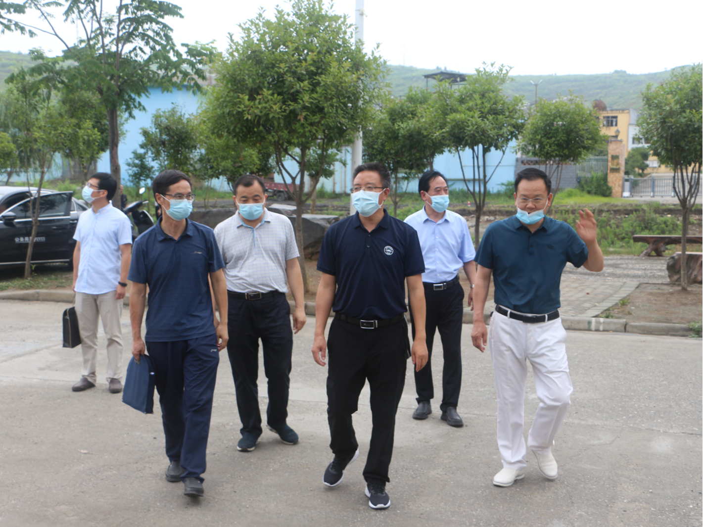 市政府教育督导室来溢水检查中小学防溺水工作