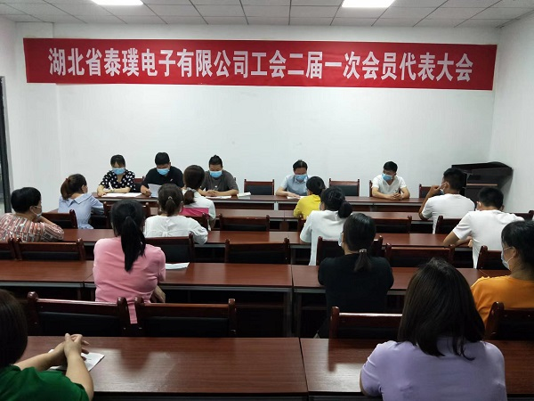 泰璞电子公司工会召开二届一次职代会