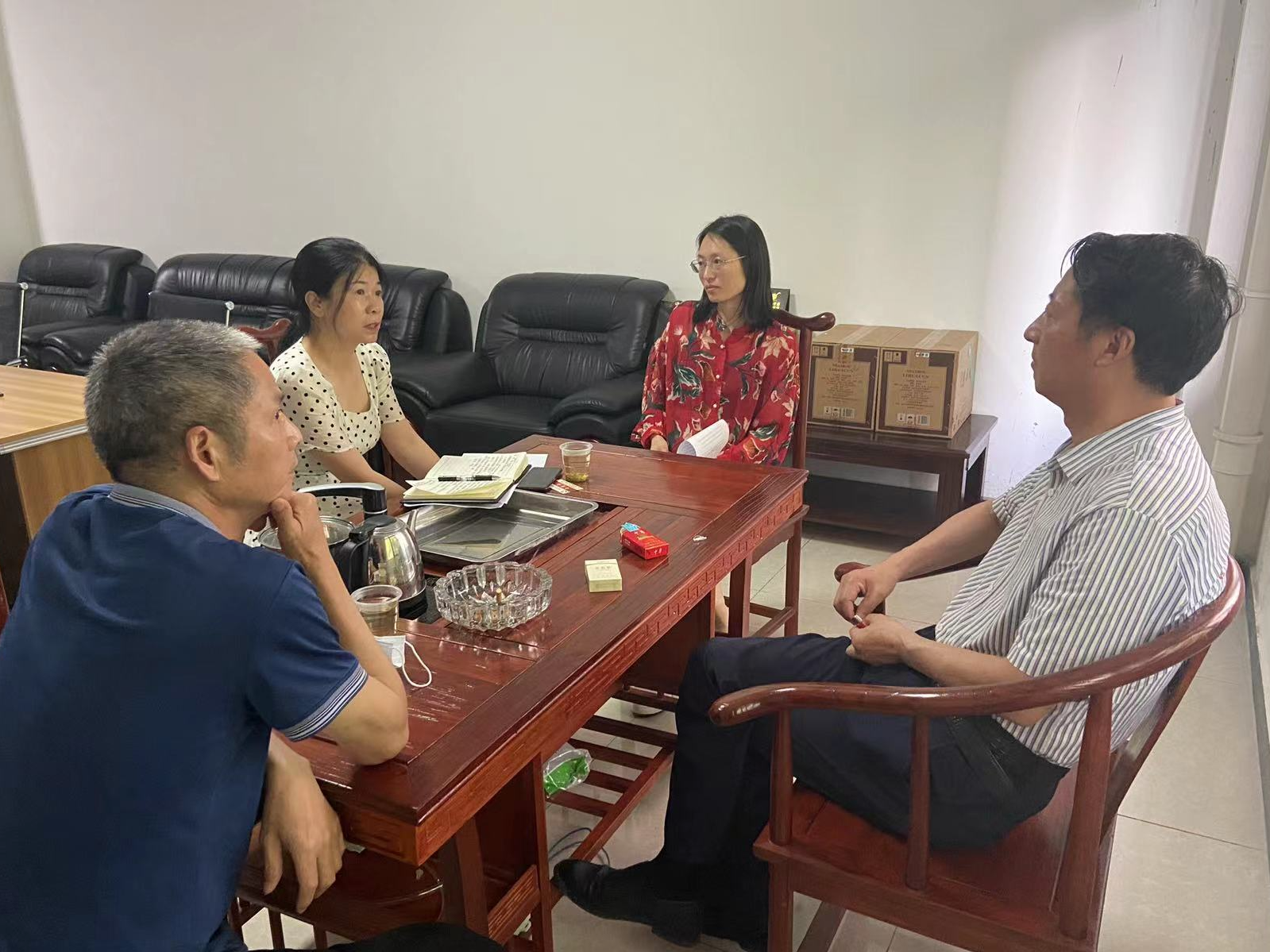 县公积金办：做实“助企纾困”走访活动