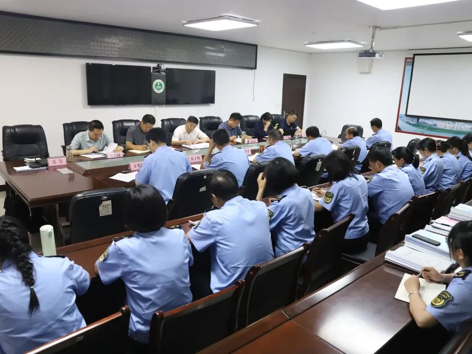 市生态环境局调研组来我县调研