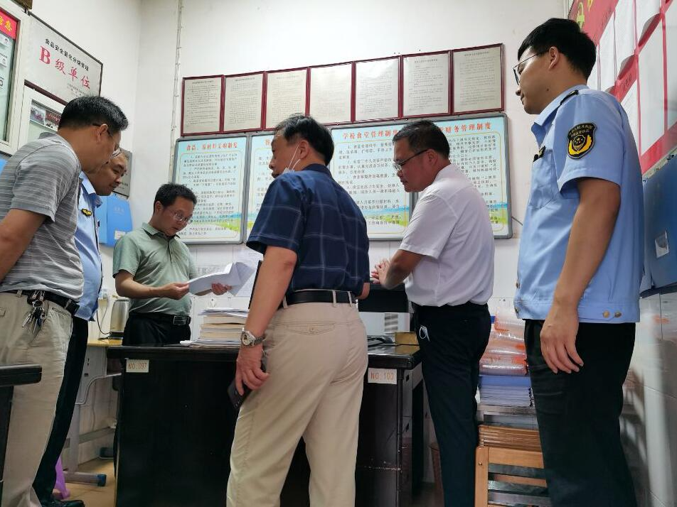 溢水镇为中考保驾护航