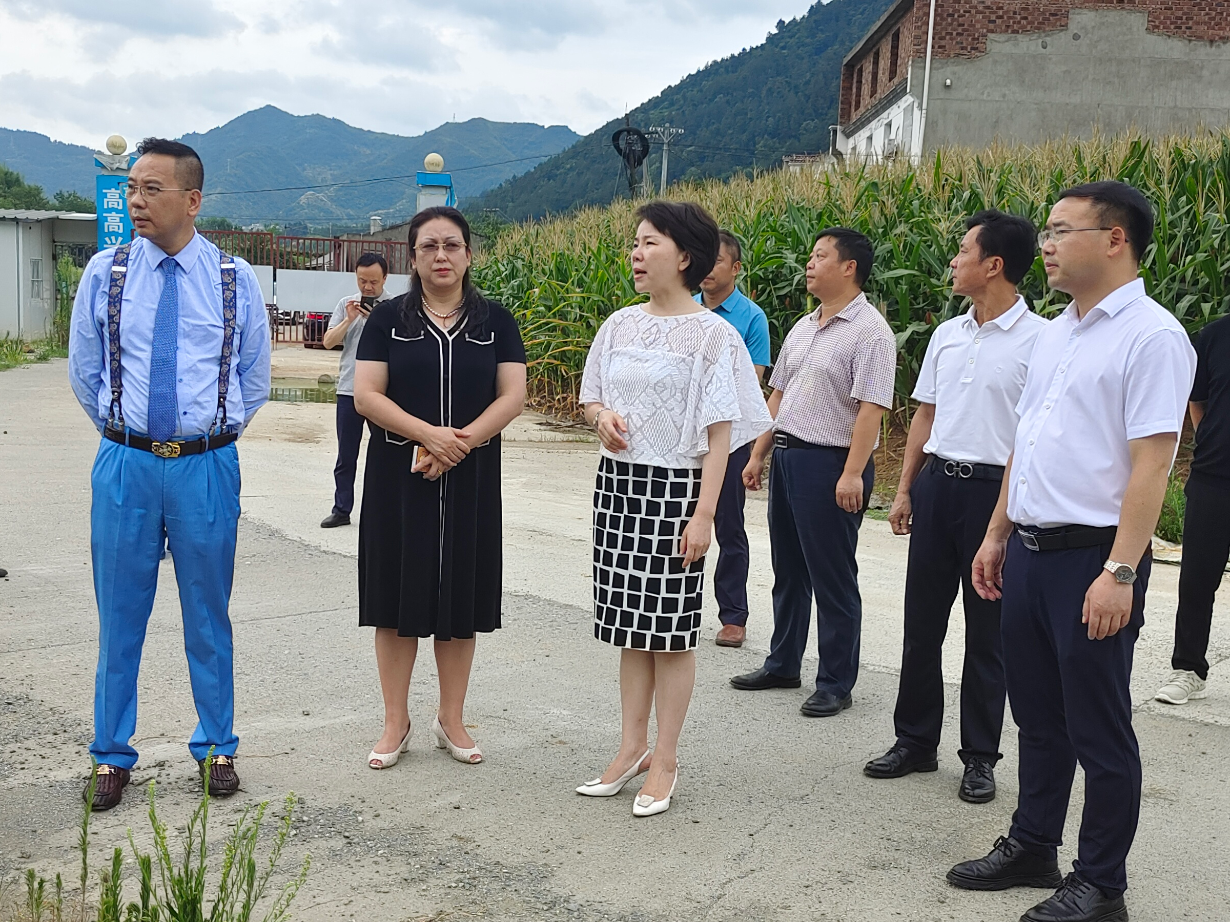 深圳市投資商會來我縣考察