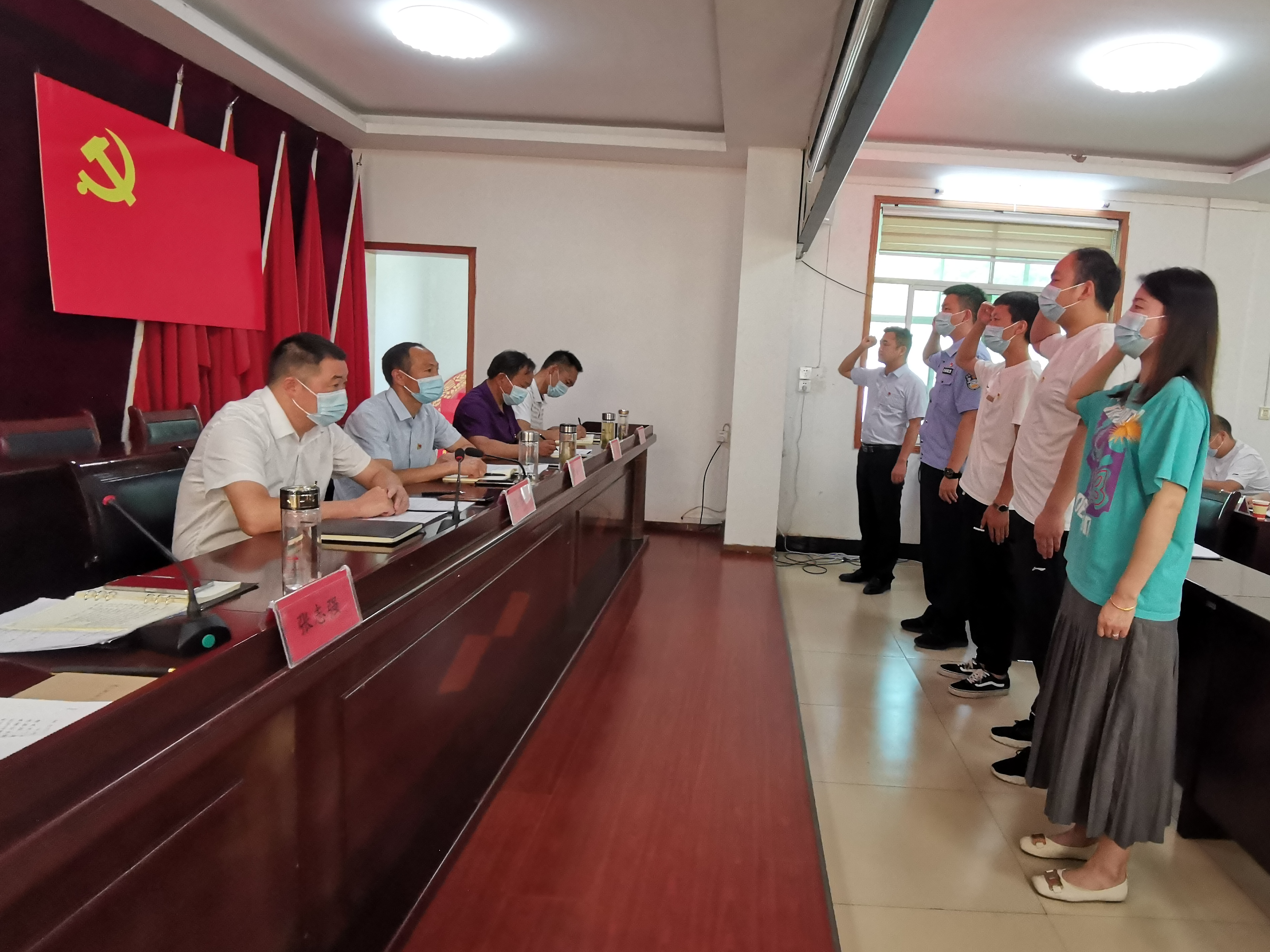 楼台乡开展系列活动迎接“七·一”建党节