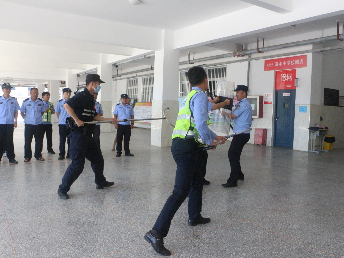 溢水镇小学开展处置突发性事件应对培训