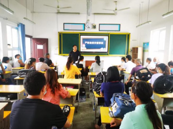 深河乡学校开展假前安全教育