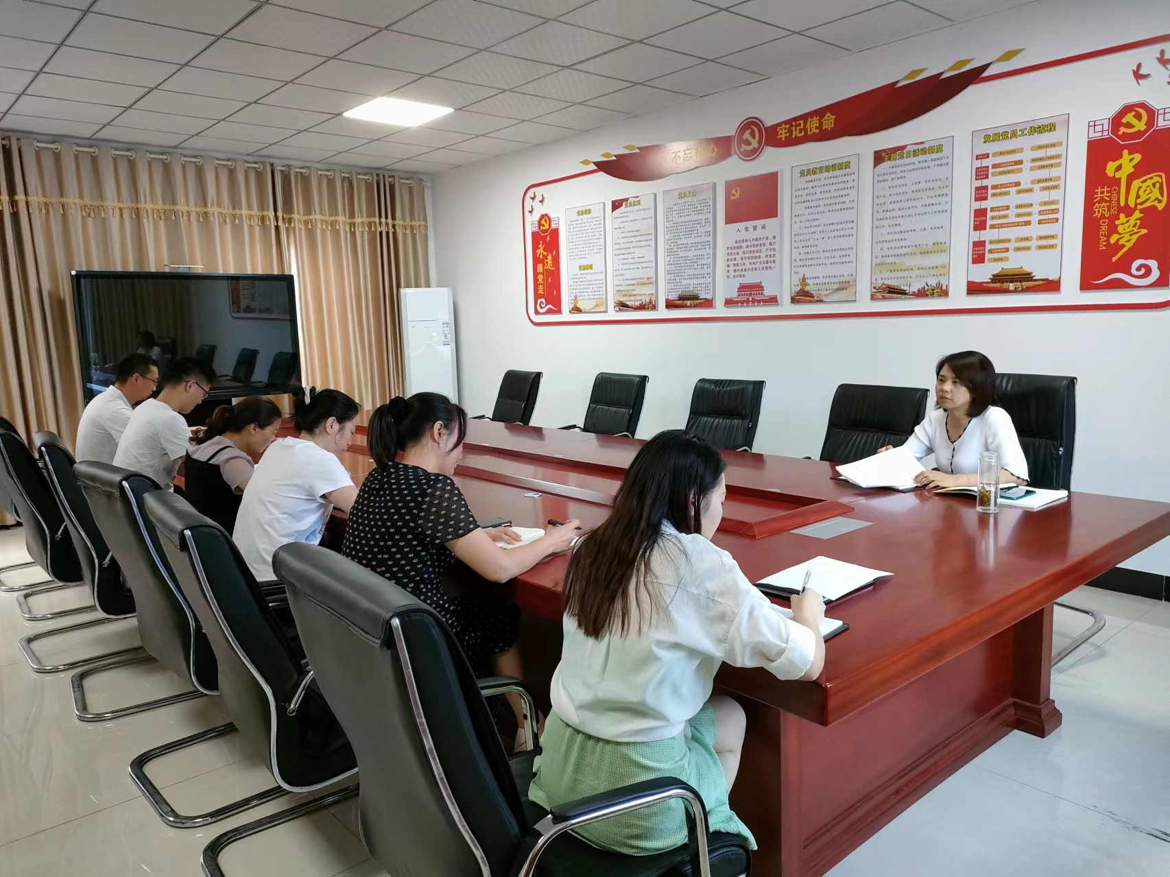 县公共检验检测中心：打好“预防针”敲响廉政警钟