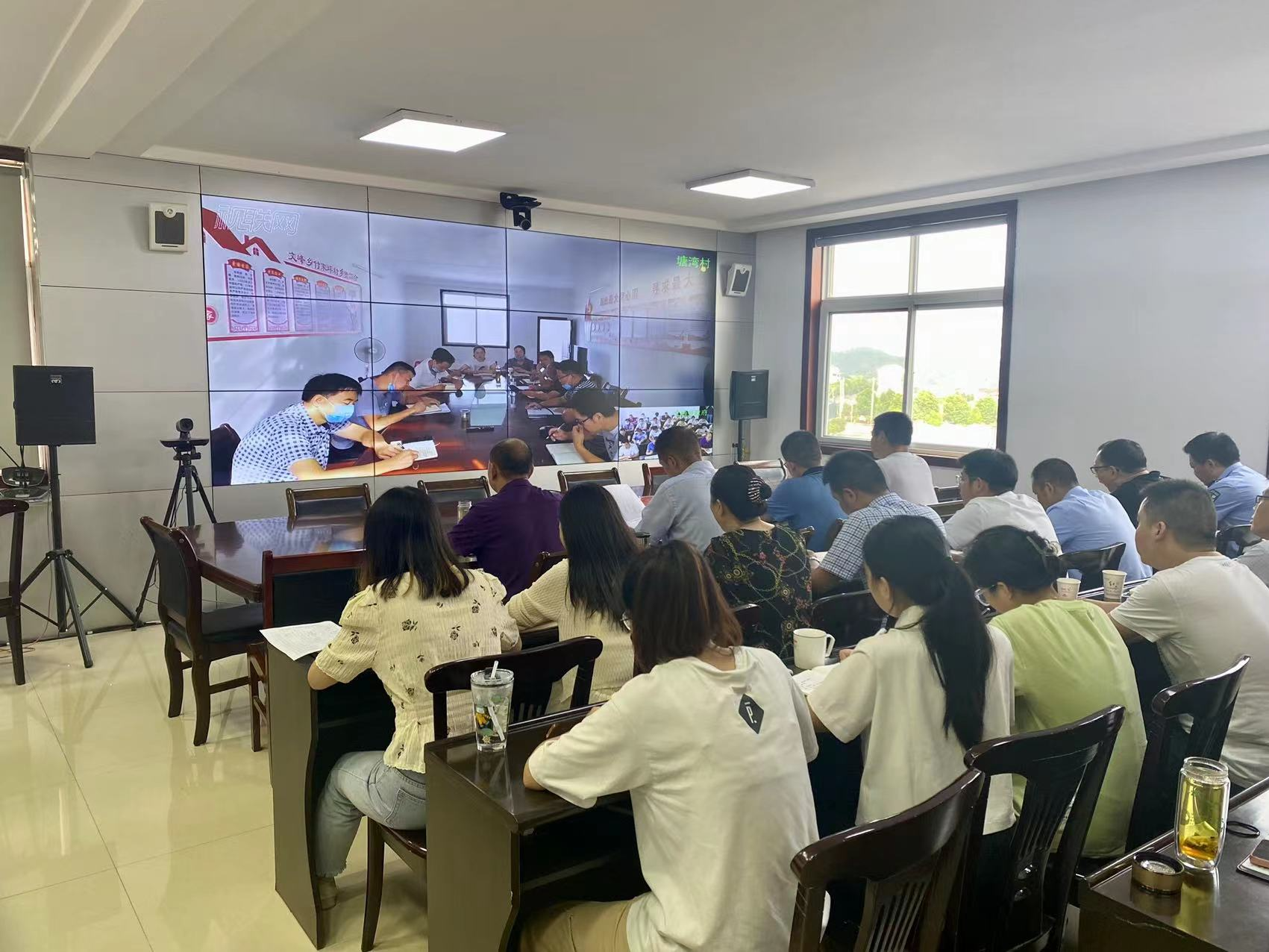 文峰乡召开8月份重点工作推进会