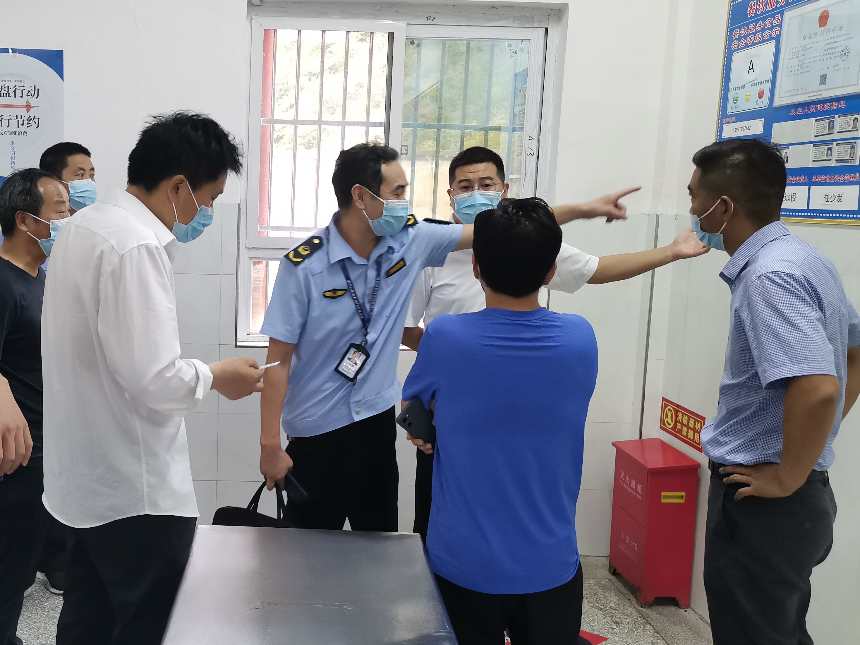 楼台乡：开学迎检 筑梦起航