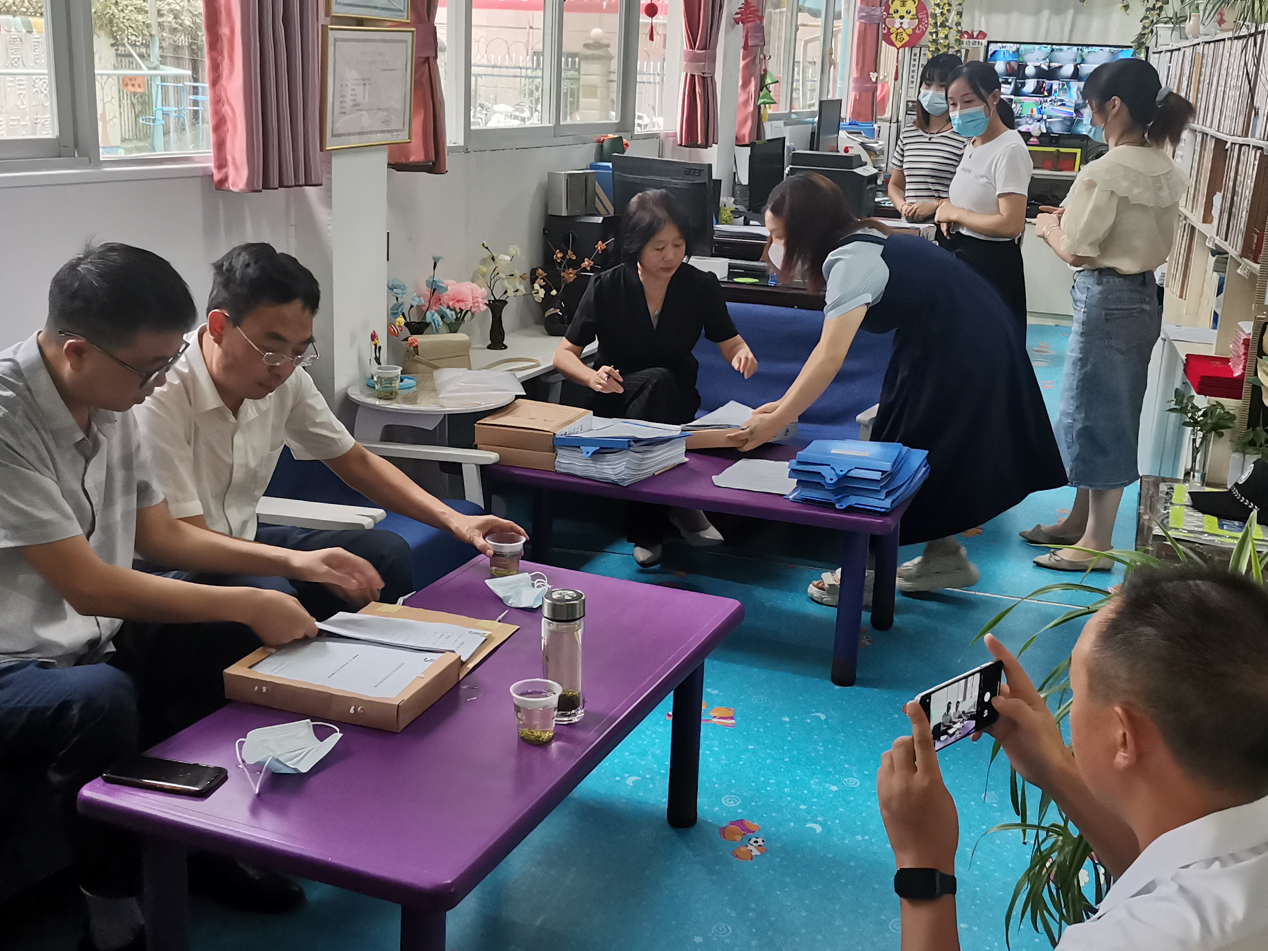 城关镇天慧幼儿园全力做好开学准备工作