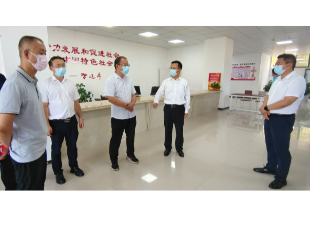 陈建平督导检查全员核酸检测工作