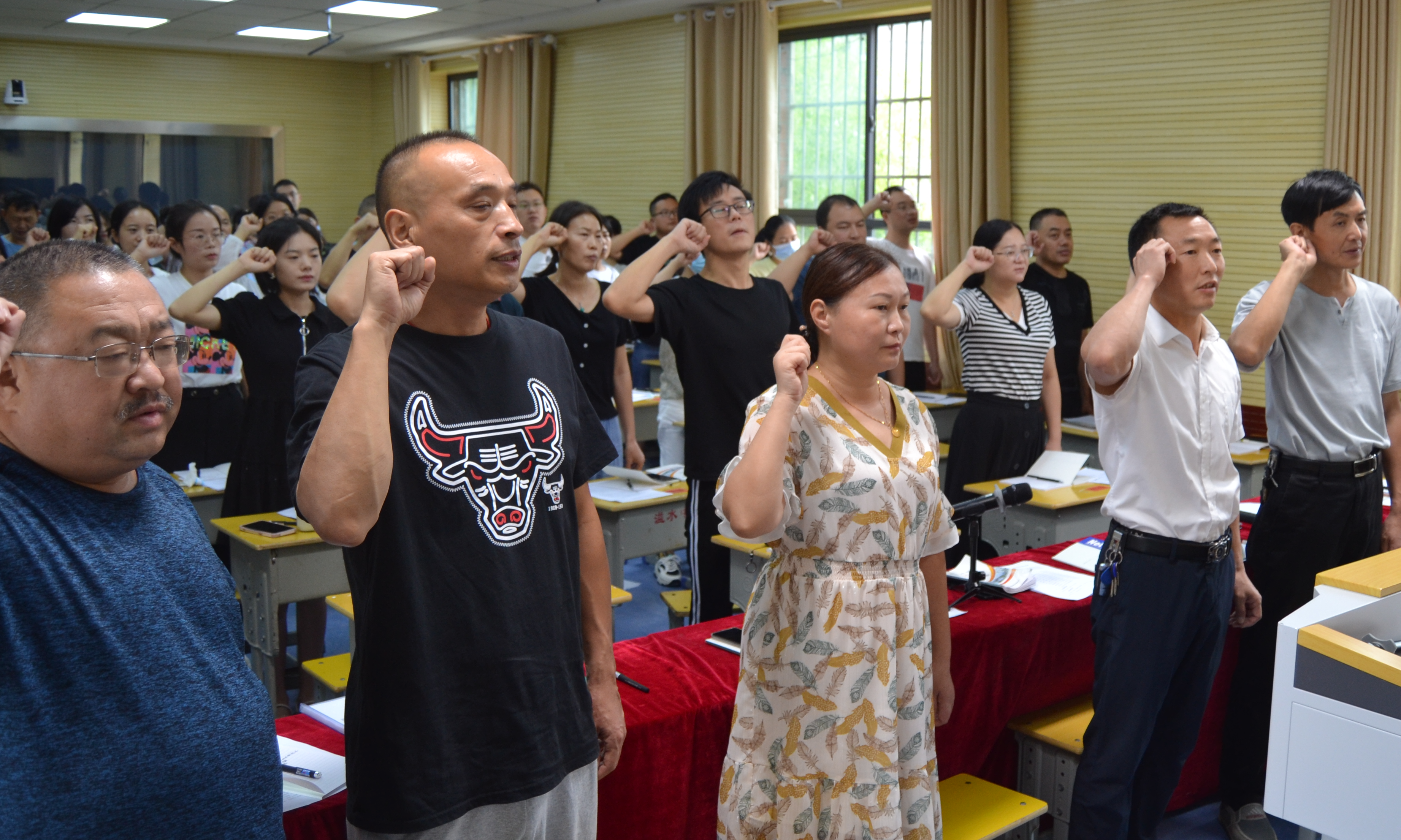 溢水中学开展暑期师德师风教育活动