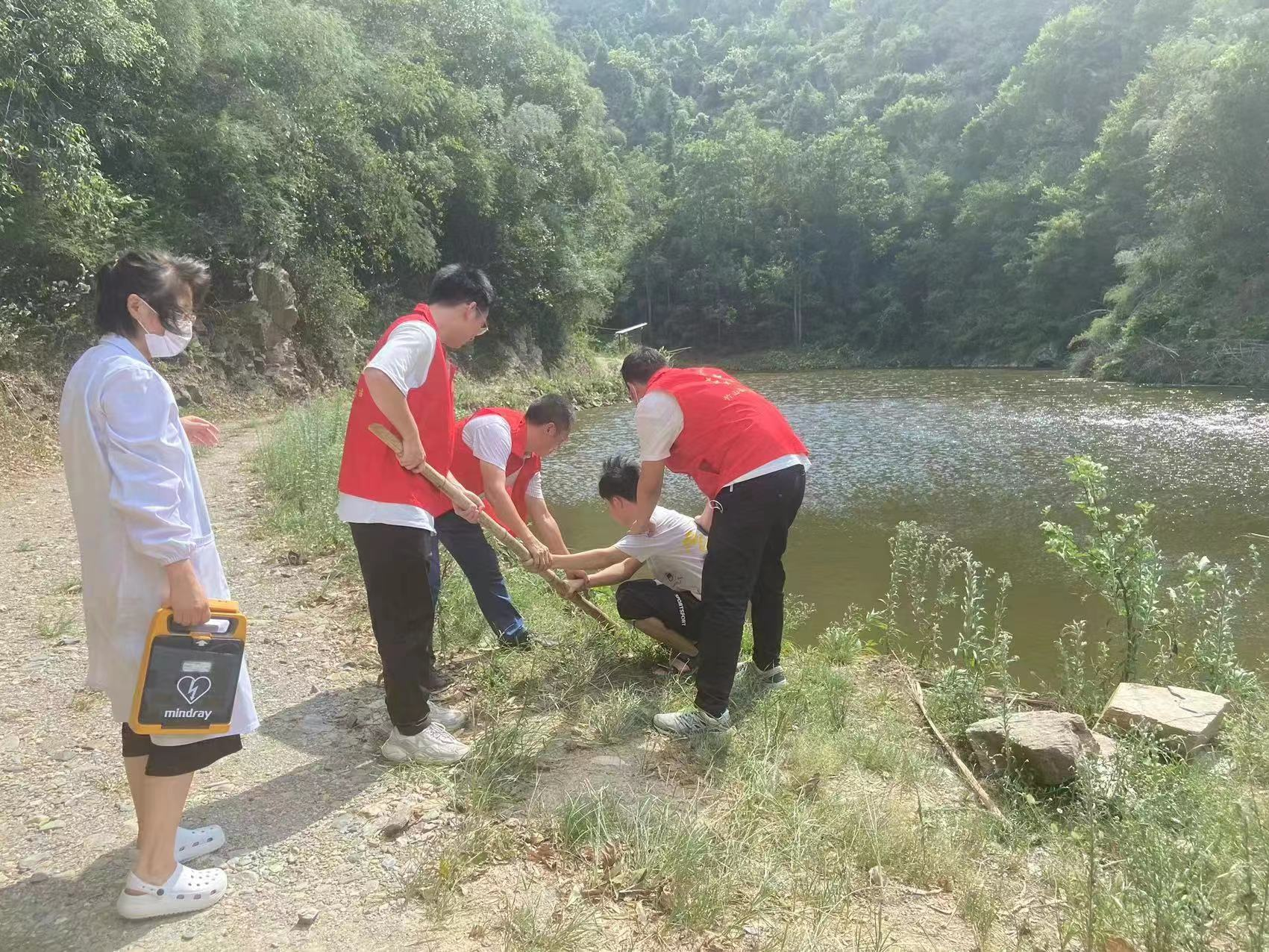 深河乡：扎实开展防溺水应急演练