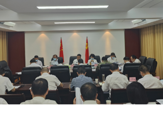 陈建平主持召开县委常委会会议