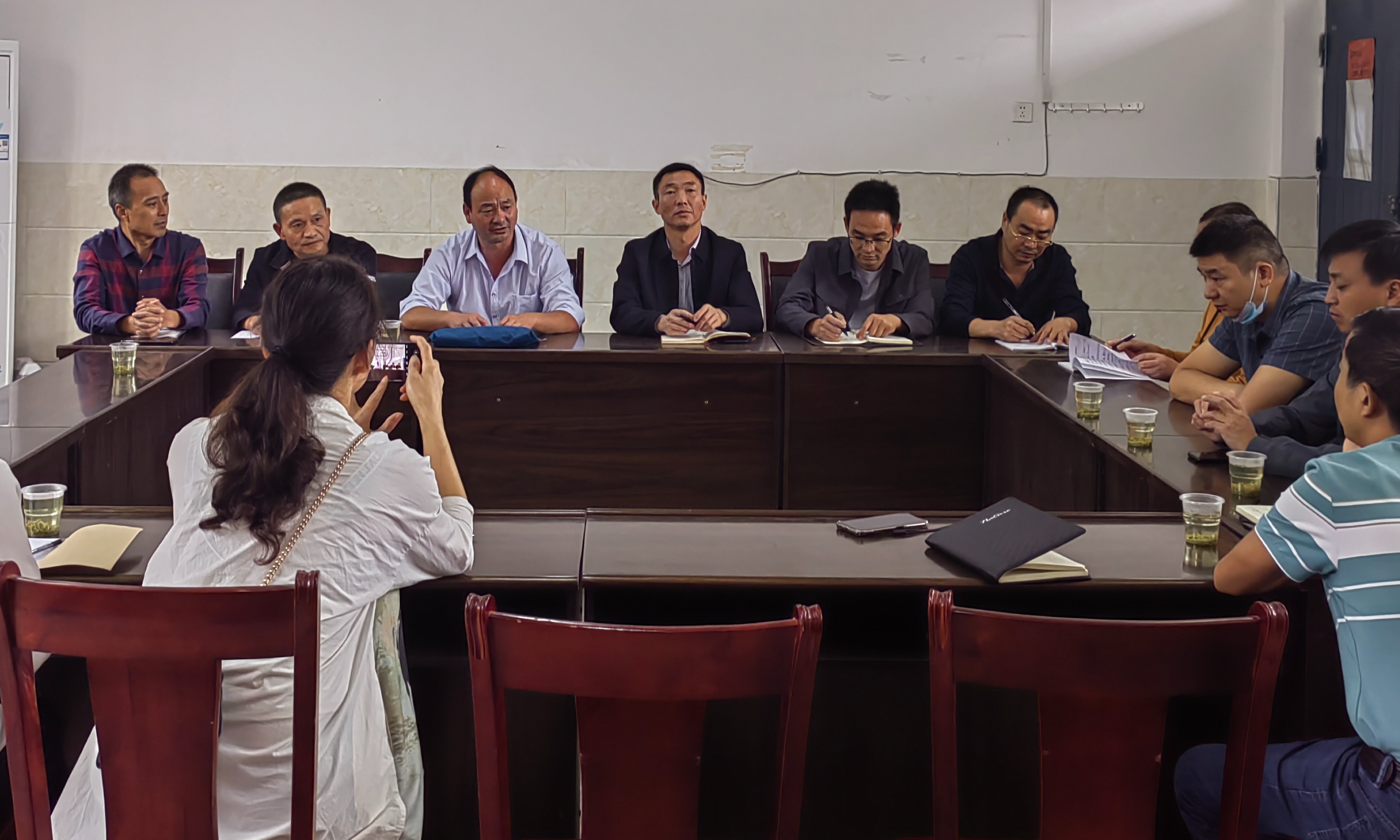 潘口中学来溢水中学开展课后服务交流