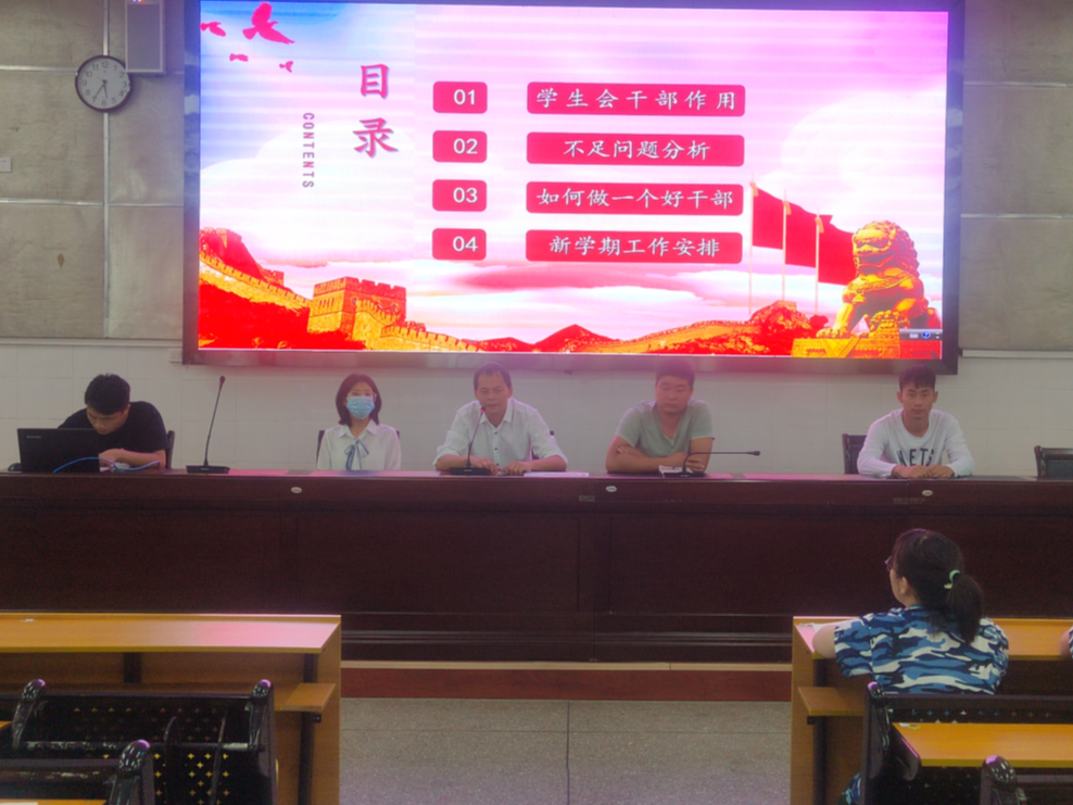 竹山一中：强化学生自主管理 搭建学生成长平台