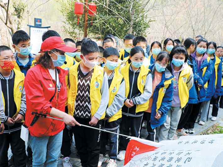 【圖文】太和梅花谷被認定為“省級研學旅行基地”