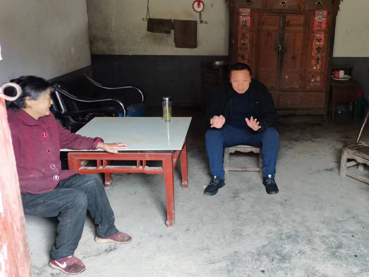 楼台乡扎实开展入户走访工作
