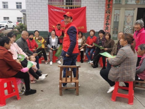 秦古镇组织开展“绿色发展”主题宣讲活动