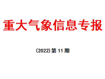 重大气象信息专报