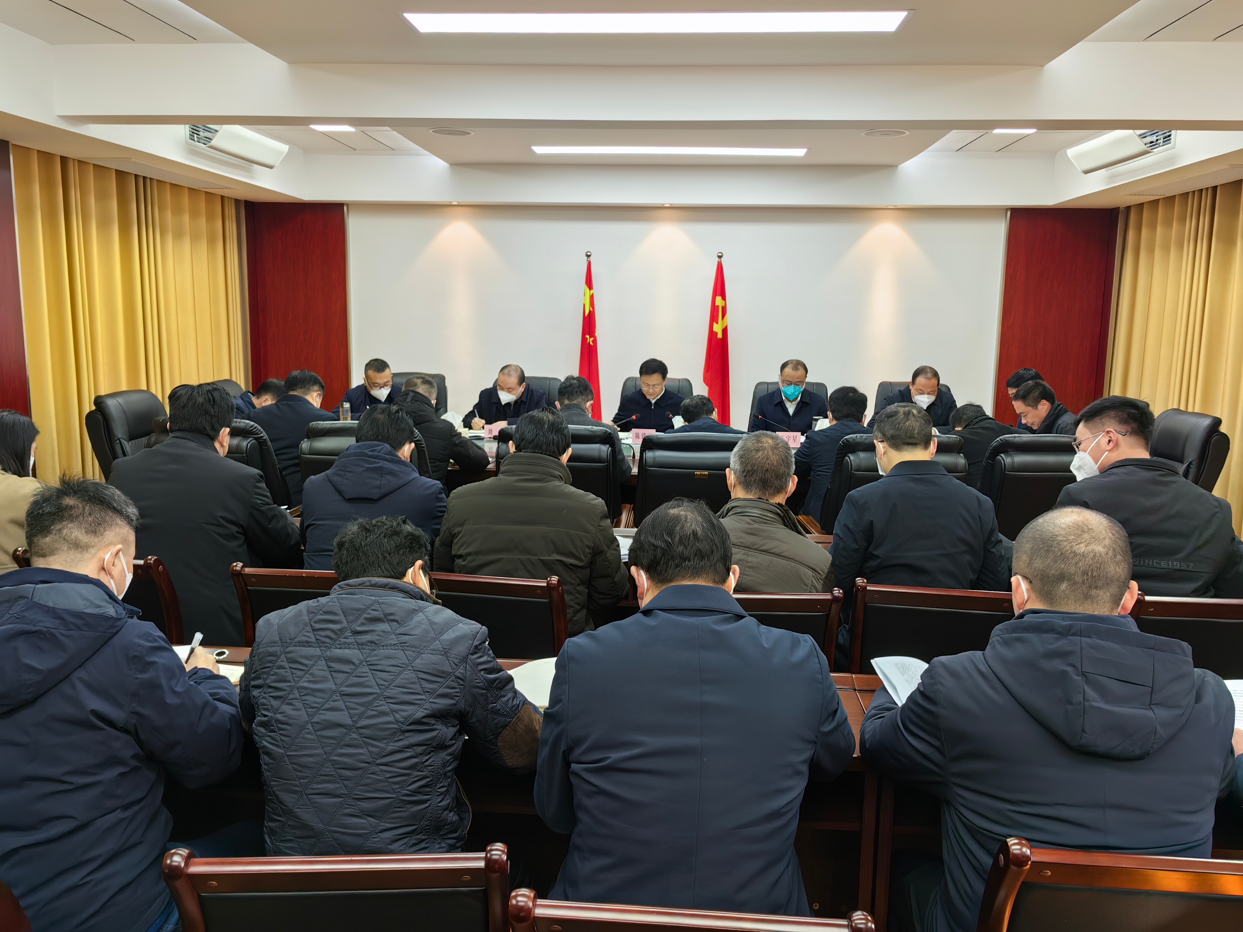 县委党建工作领导小组会议召开