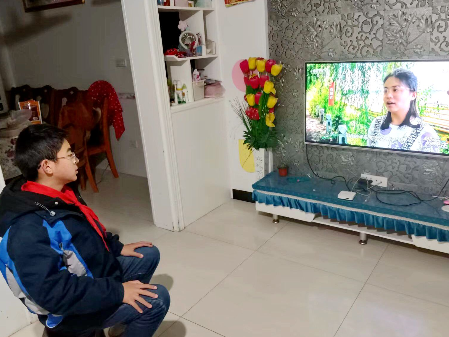 宝丰中学收看全国“新时代好少年”先进事迹发布活动