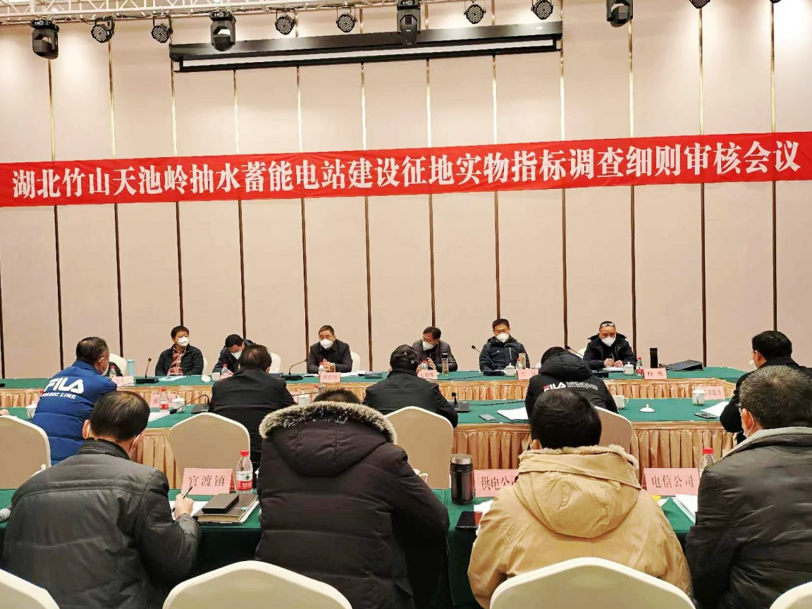 《天池岭抽水蓄能电站建设征地实物指标调查细则》通过评审