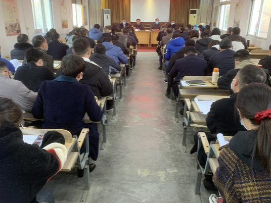 柳林乡中心学校节后收心开好局