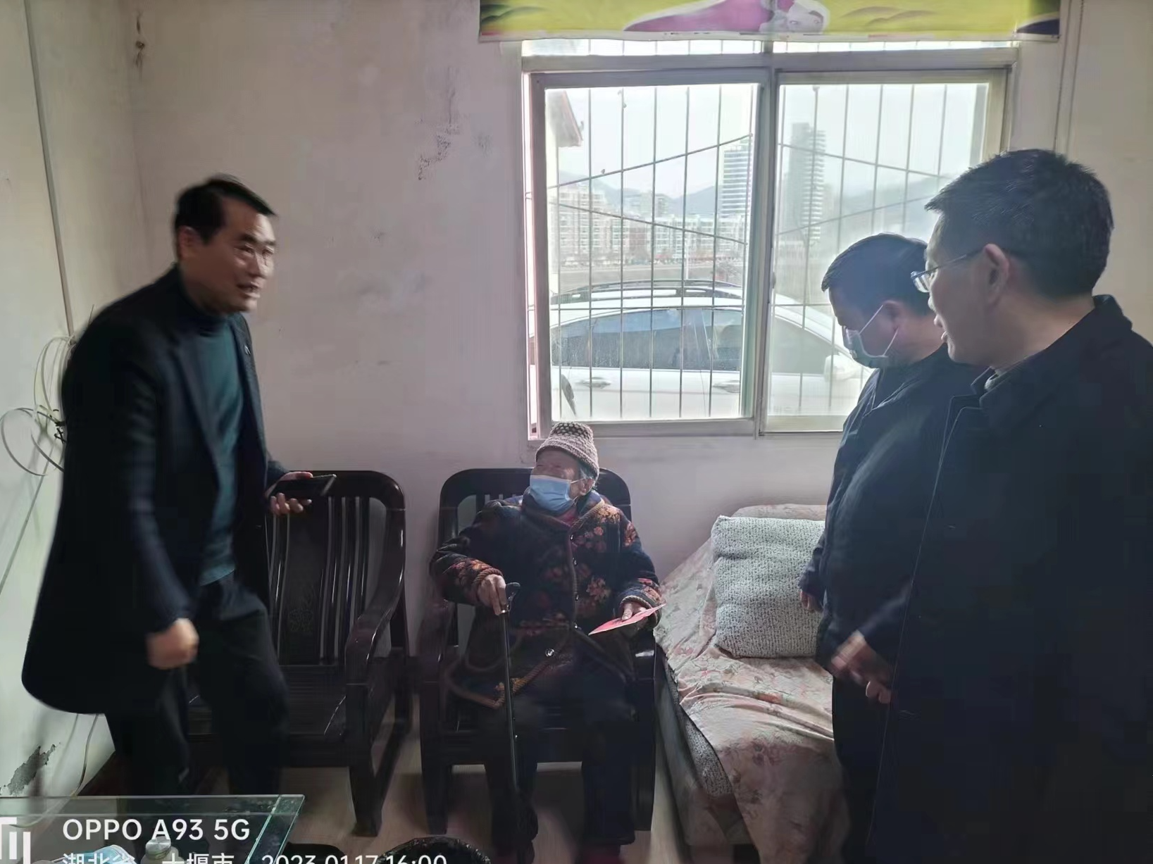 潘口乡：走访慰问困难群众 真情关爱温暖人心