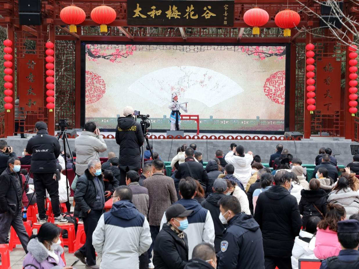 “梅林·乡约”竹山第六届秦巴腊梅文化旅游节开幕
