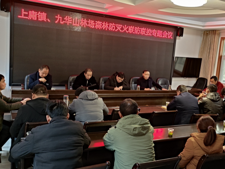 上庸镇：同心戮力抓防火 联防联控保安全