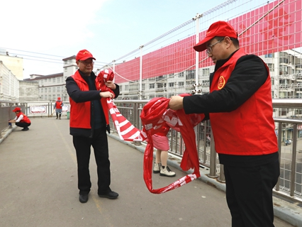 宝丰镇各学校积极开展教师志愿服务活动