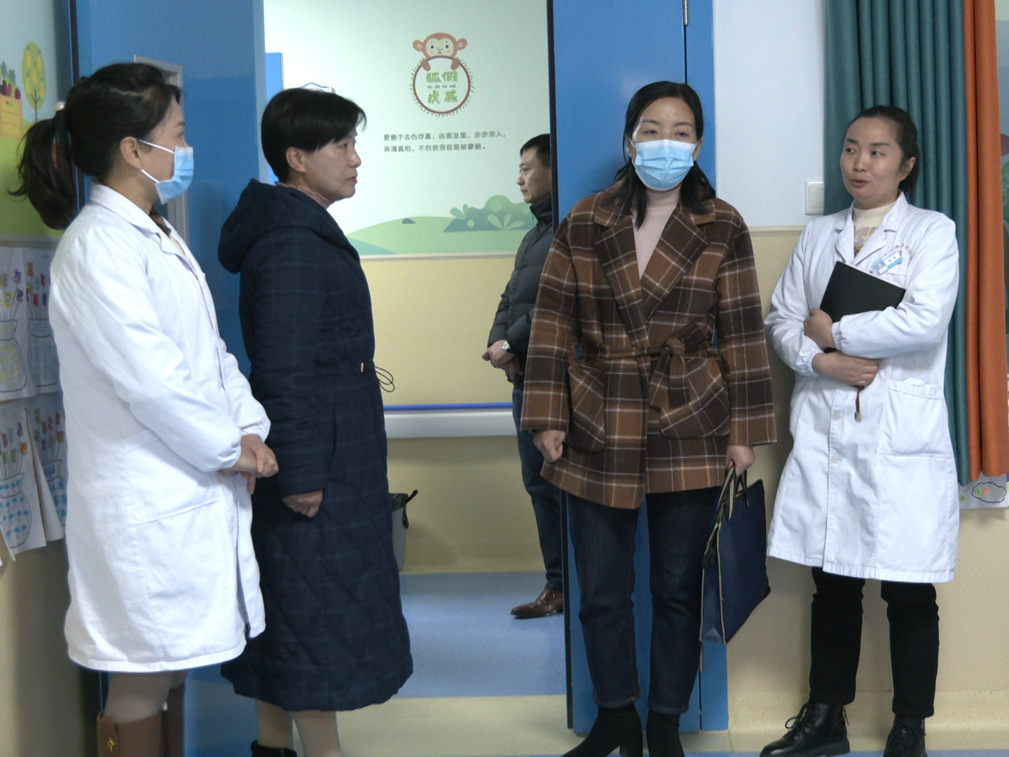 省残联来我县调研残疾儿童康复救助工作