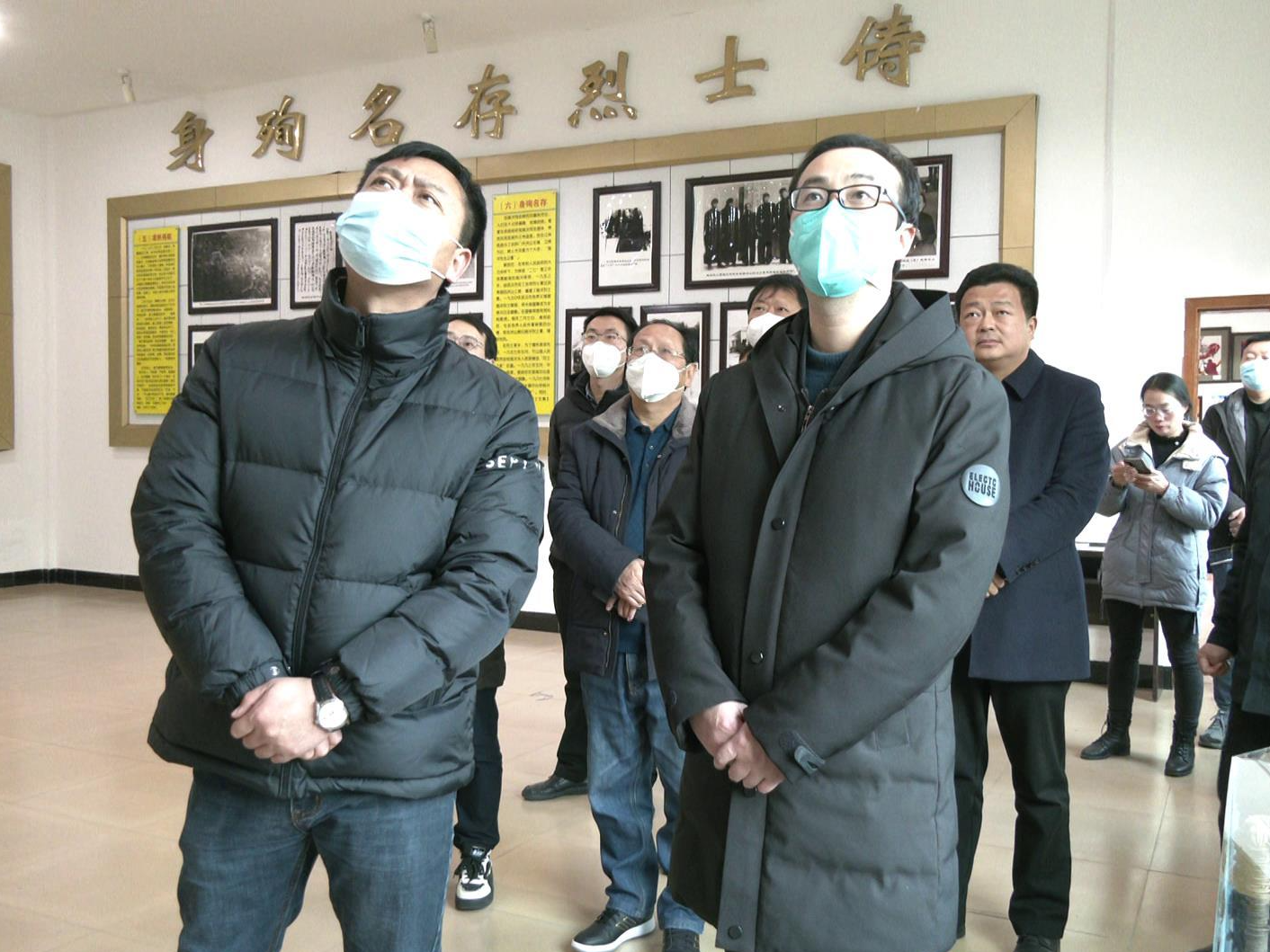 市总工会来我县调研施洋文化阵地建设