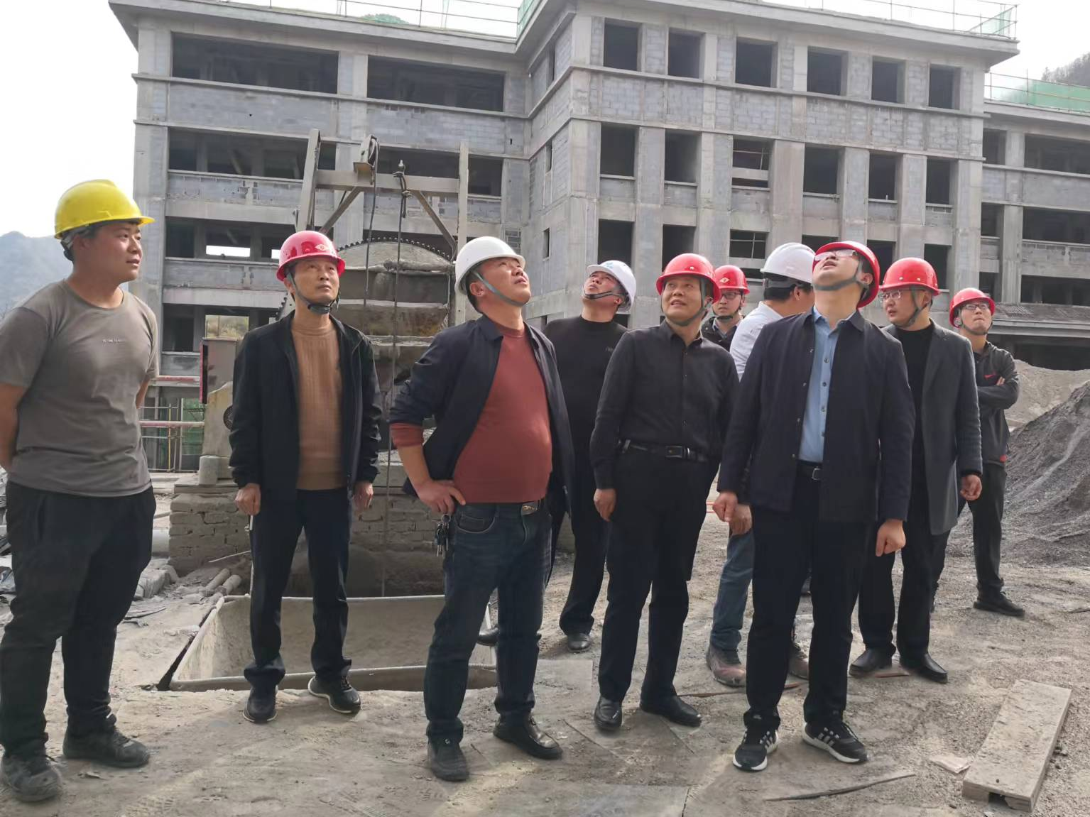 潘口乡中心小学改扩建工程主体结构竣工