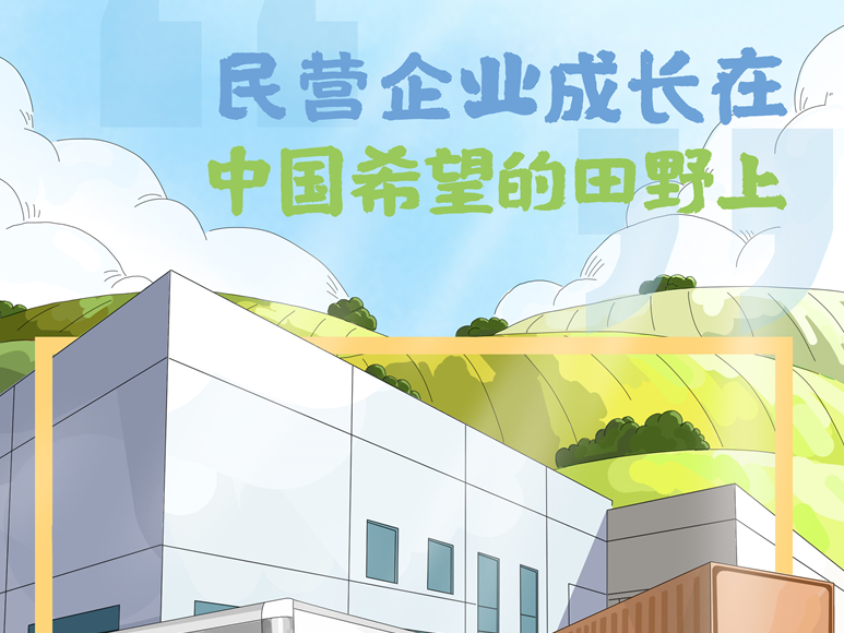两会绘中国｜“民营企业成长在中国希望的田野上”