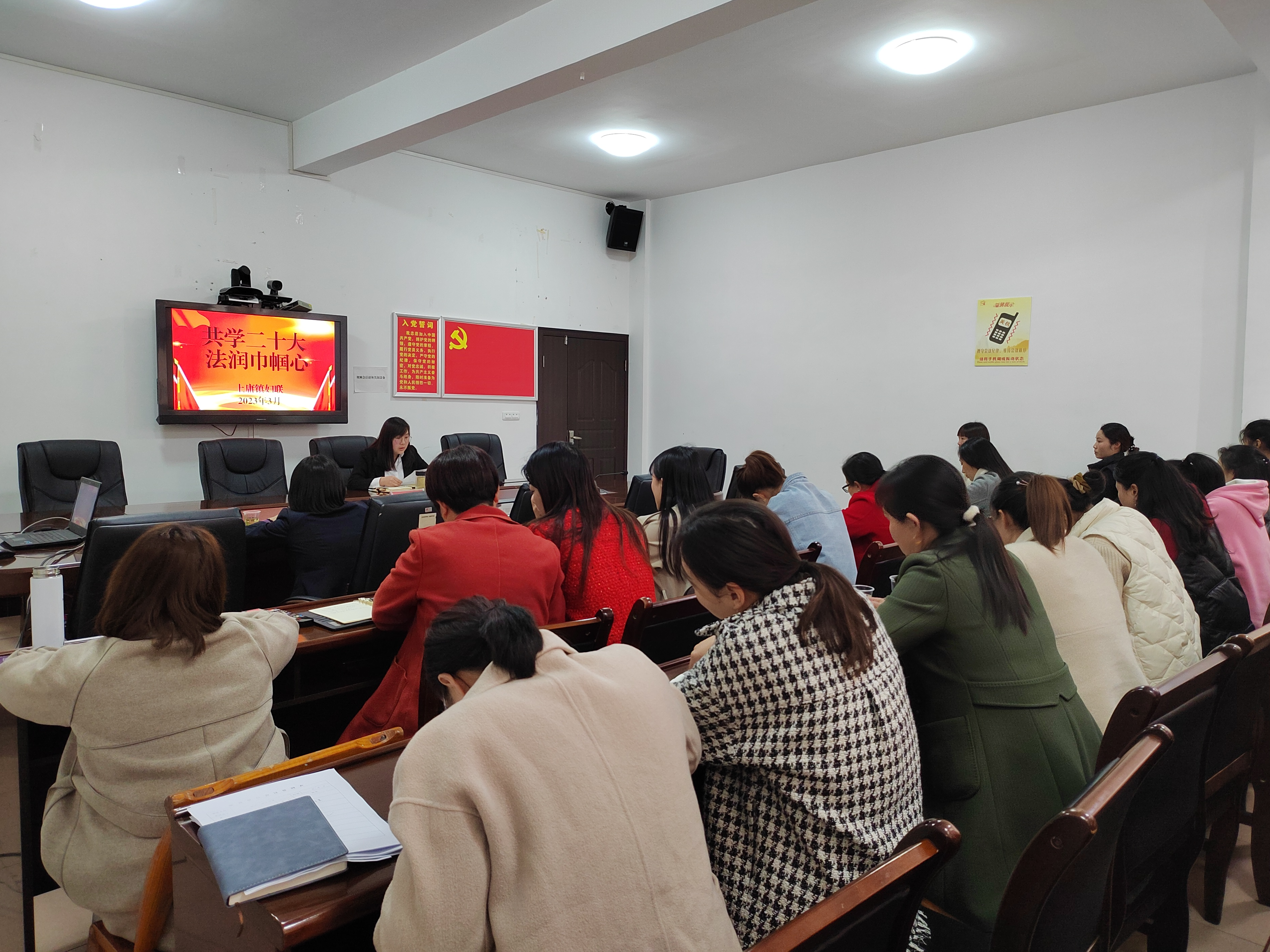 上庸镇：欢度“三八”节 法润巾帼心