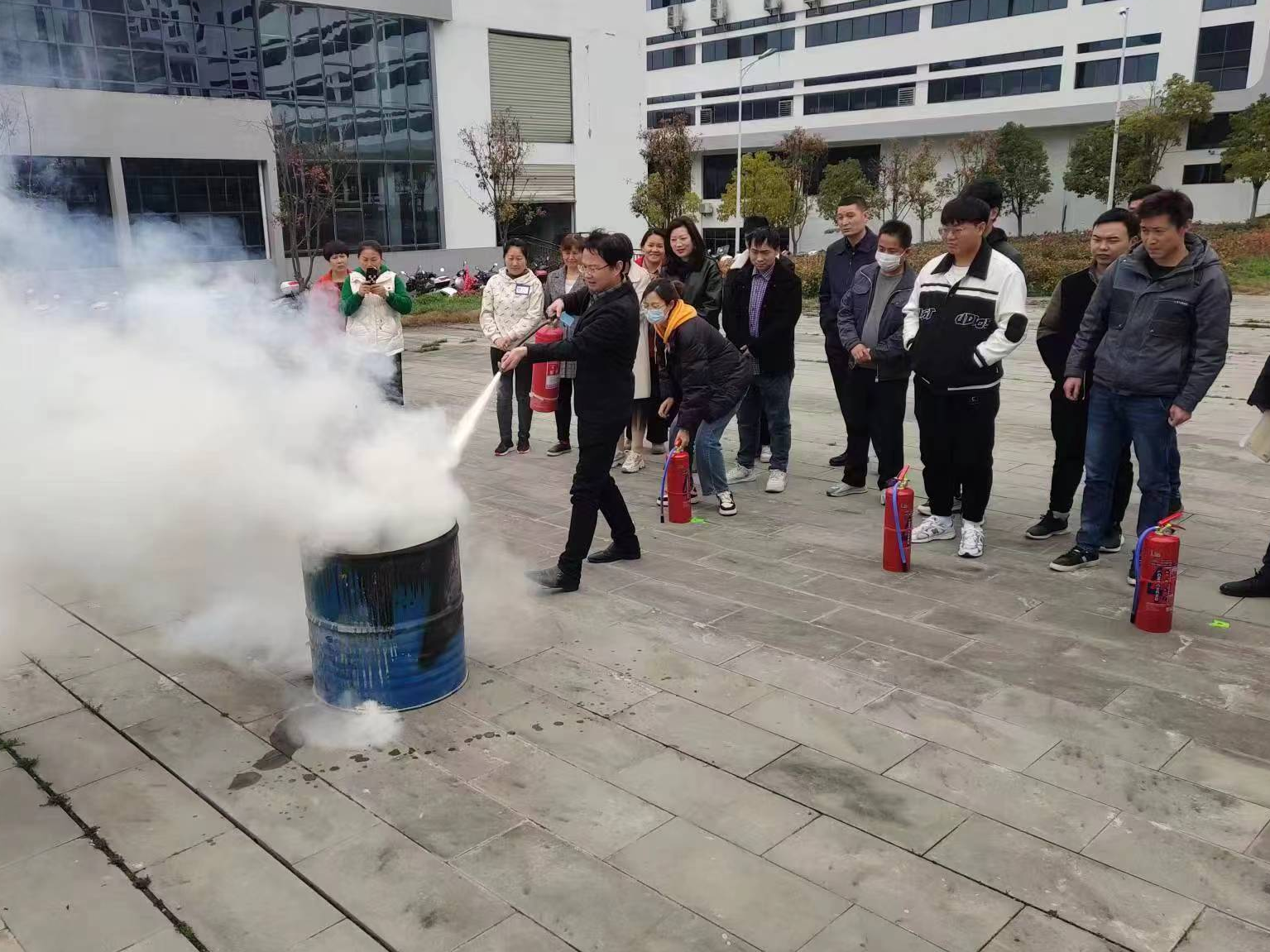 竹山经济开发区：普及消防安全知识　筑牢园区“防火墙”
