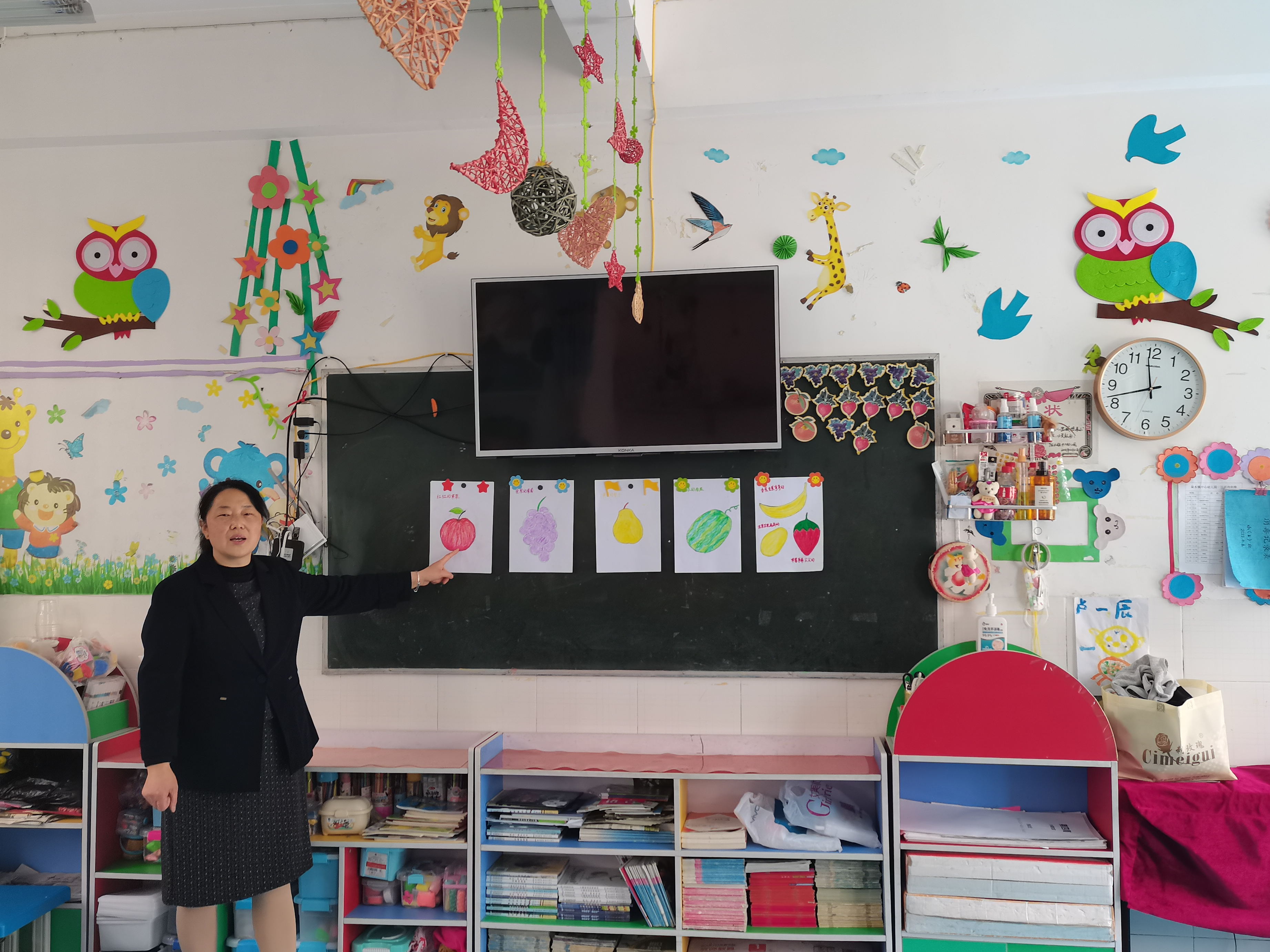 溢水中心幼儿园：认识水果   “果”然有趣