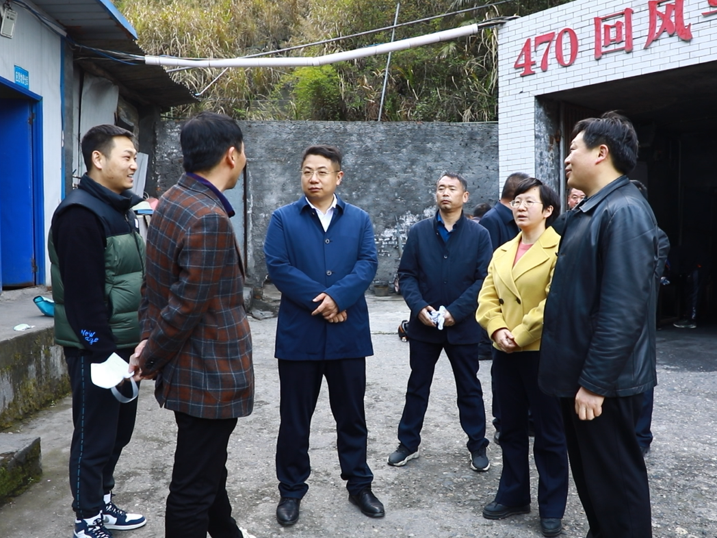 县领导进企业督导检查安全生产工作