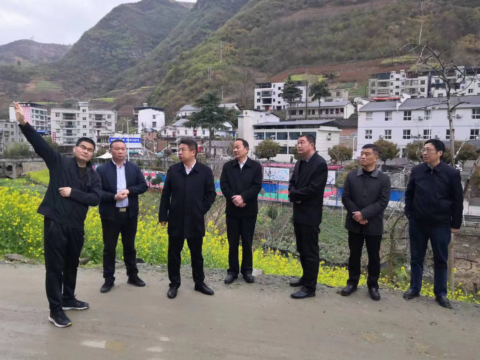 县领导督办沧浪大桥建设情况