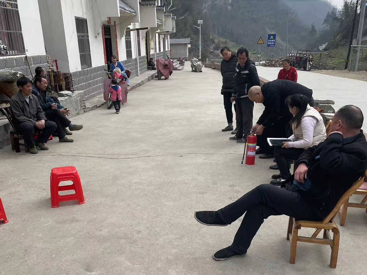 楼台乡：防火知识进万家