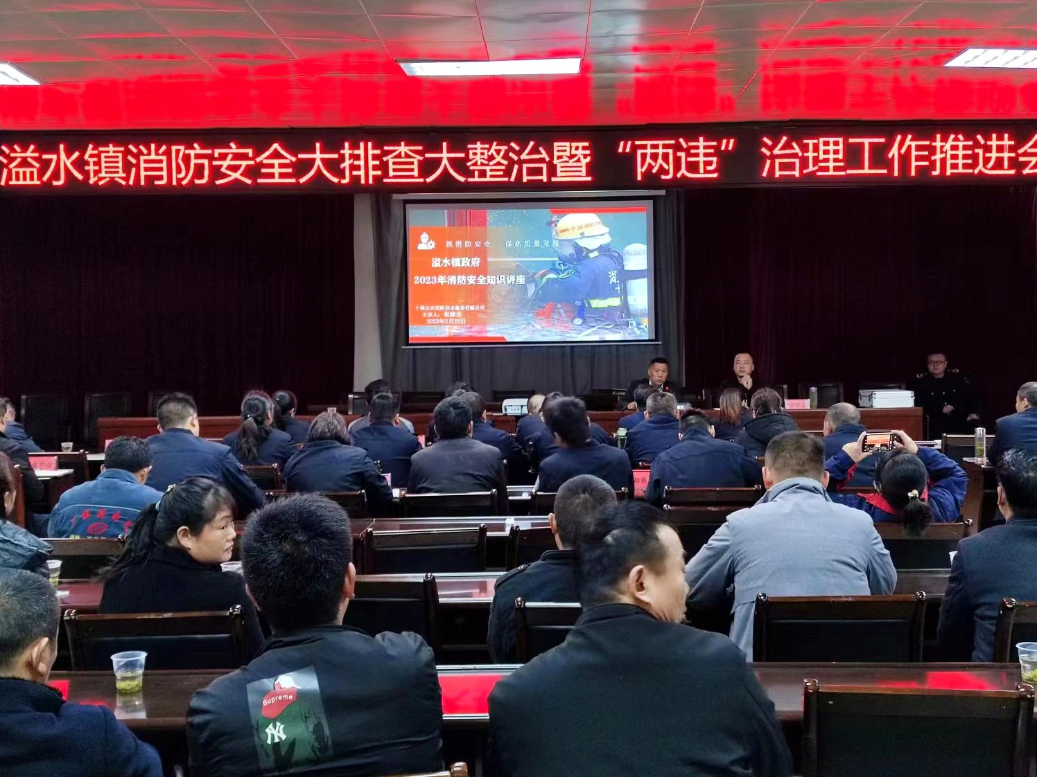 溢水镇召开排查整治推进会