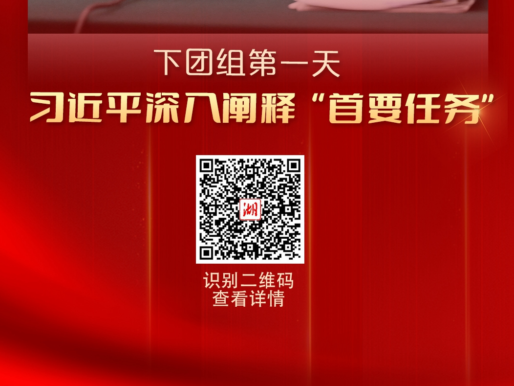 海报丨下团组第一天，习近平深入阐释“首要任务”