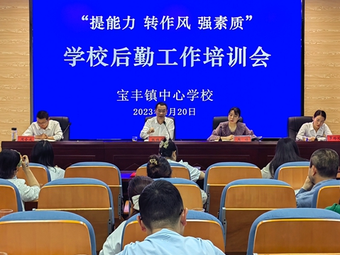 宝丰镇打造“四心”后勤赋能学校后勤管理提质