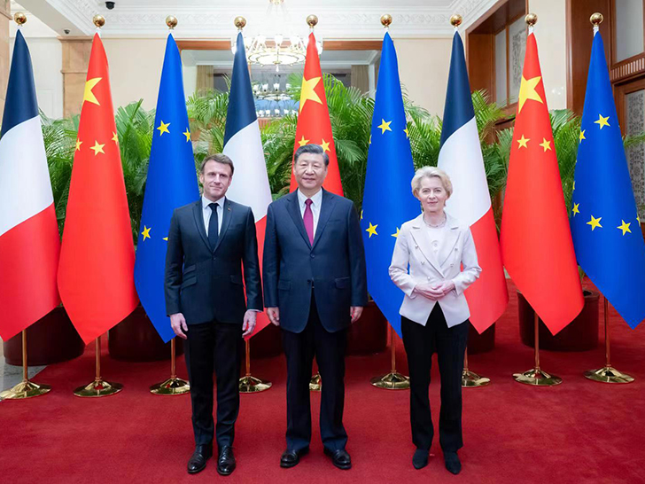 联播+ | 密集会见欧洲政要 习主席为中欧关系发展注入新动力