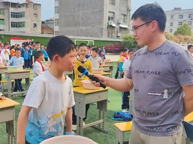 擂鼓镇小学：开展防溺水安全教育